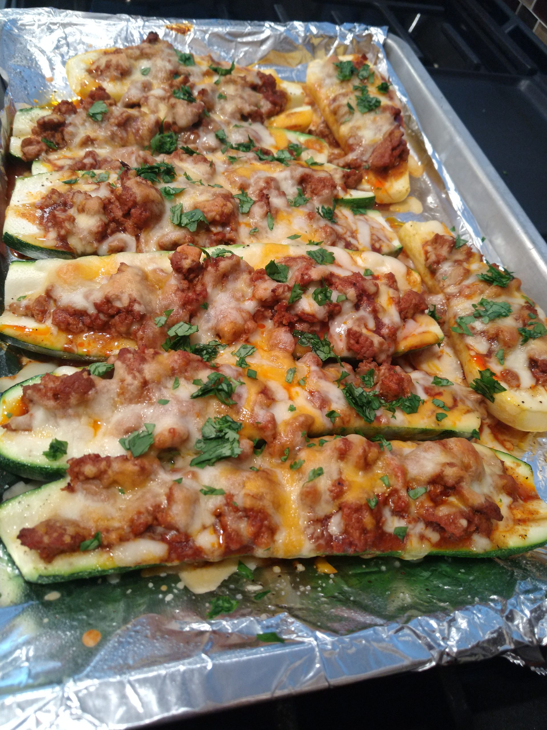 Enchilada Zucchini Boats – Let's Share Recipes!